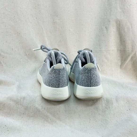Allbirds Wool Runners Dapple Light Grey Cream Sole Women 8 Sneakers WRM Casual - Picture 7 of 13